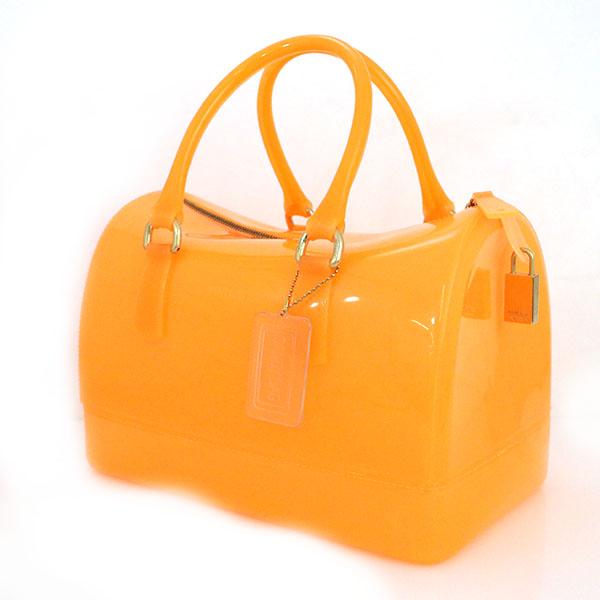 フルラ Furla オレンジ ビニール キャンディ ボストンバッグ クリアバッグ 鞄 ブランドアイテム レディース Mo 中古 の通販はau Pay マーケット Everydaygoldrush