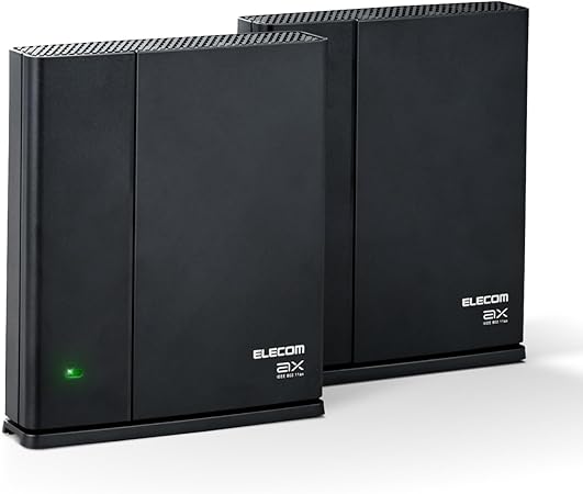 他サイト： 無線LANルーター EasyMeshスターターキット WiFi 中継器  Wi-Fi6 1201+574 Mbps エレコム Wの商品画像