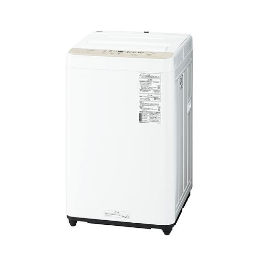 他サイト： 縦型全自動洗濯機 ライトベージュ 洗濯容量 6.0kg パナソニック NA-F6B3-Cの商品画像