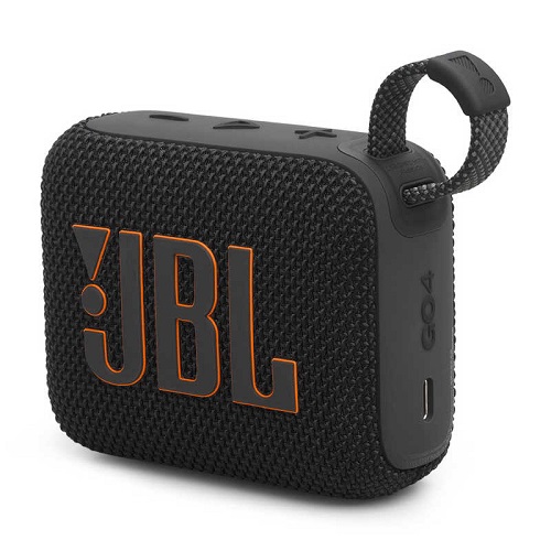 他サイト： ウルトラポータブルBluetoothスピーカー GO 4 ブラック JBL JBLGO4BLKの商品画像