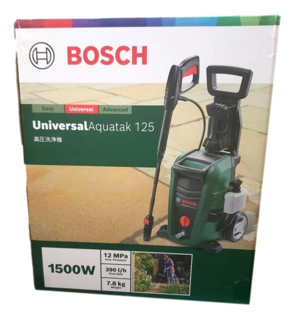 他サイト： ボッシュ BOSCH 高圧洗浄機 1500W 最大許容圧力12MPa パワフル洗浄 コンパクト収納 8m高圧・3m水道ホース・車の商品画像