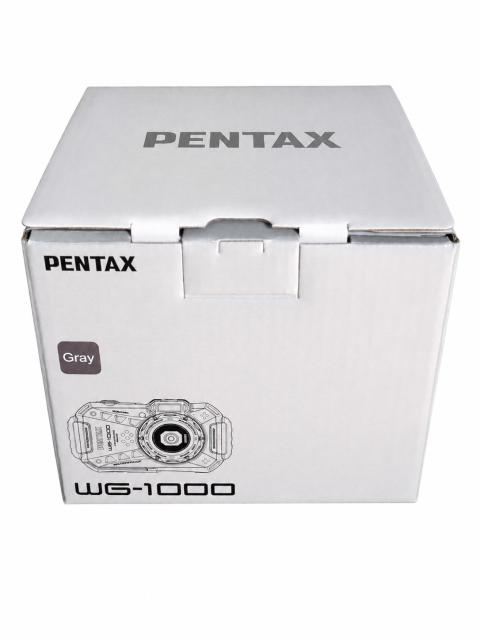 他サイト： PENTAX WG-1000 グレー 防水デジタルカメラ コンパクトカメラ 防塵 耐衝撃 アウトドア対応の商品画像