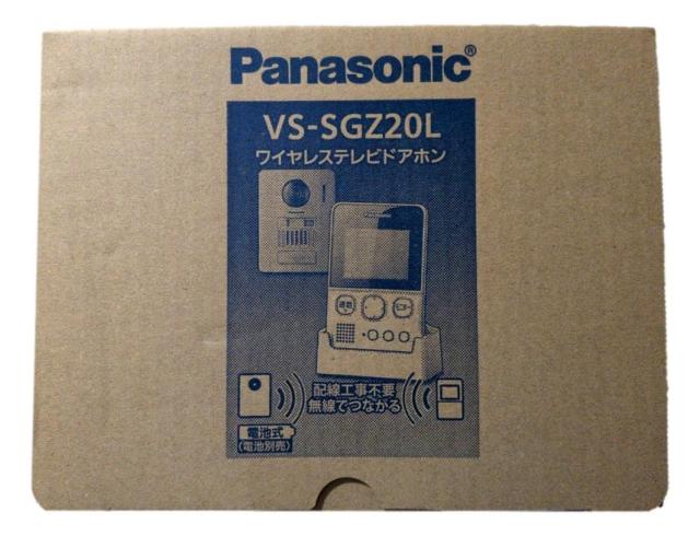 他サイト： パナソニック VS-SGZ20L カラーテレビドアホン //ワイヤレステレビドアホン VSSGZ20Lの商品画像