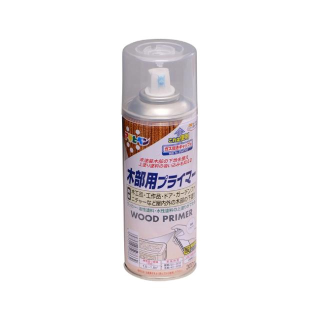 他サイト： ∀アサヒペン 【507662】木部用プライマー 300ml クリヤ (4970925507662)の商品画像