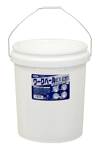 他サイト： ∀アサヒペン 【311573】ワークペールEX 18L型 WPEX-181ホワイト (4970925311573)の商品画像