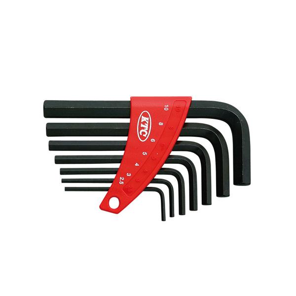 他サイト： ∀京都機械工具/KTC 【HL107】L形六角棒レンチセット [7本組] (4989433800608)の商品画像