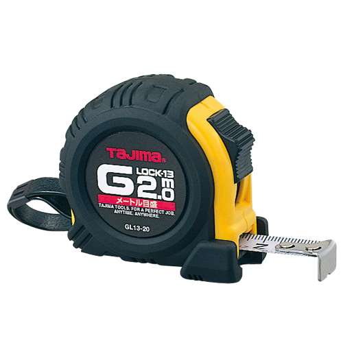 他サイト： ∀タジマ/TAJIMA 【GL13-20BL】Gロックー13 2m メートル目盛 一般測定用コンベックス (4975364026の商品画像