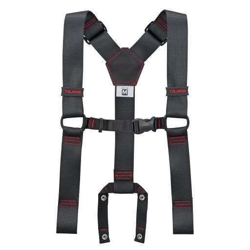 他サイト： ∀タジマ/TAJIMA 【YPM-BK】Mサイズ 黒 サスペンダー SEGサスペンダー (4975364166227)の商品画像