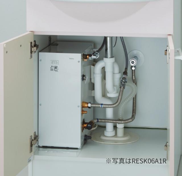 他サイト： π●TOTO 小型電気温水器【RESK12A1R】湯ぽっとキット 約12L据え置きタイプ 沸き上がり温度約60°C〔HC〕の商品画像