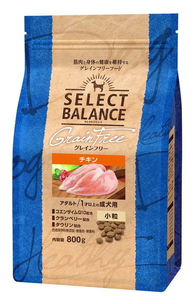 他サイト： クーポン配布中!! ベッツ・チョイス・ジャパン セレクトバランス グレインフリー アダルト チキン 小粒 1才以上 成犬用 80の商品画像