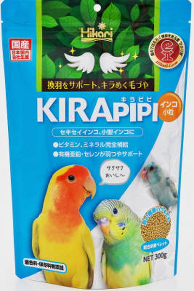 他サイト： キョーリン ひかりキラピピ インコ 小粒 300gの商品画像