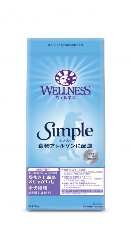 他サイト： クーポン配布中!!  ウェルペット・ジャパン ウェルネスシンプル 全犬種用 成犬用 骨抜き七面鳥&じゃがいも 800gの商品画像