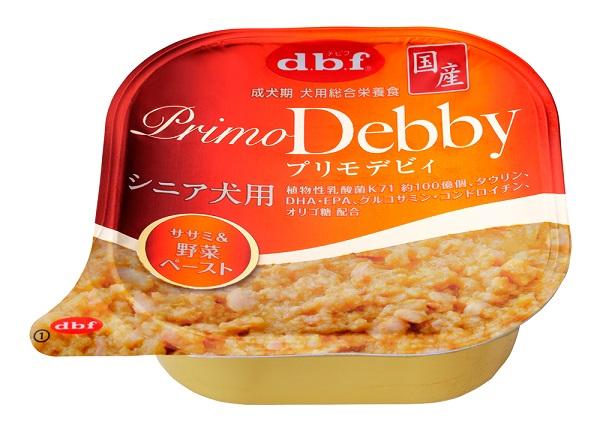 他サイト： 【6個セット】 デビフペット d.b.f プリモデビィ シニア犬用 ササミ&野菜 ペースト 95gの商品画像