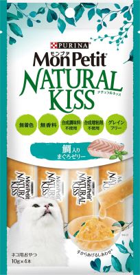 他サイト： 【5個セット】ネスレ日本 モンプチナチュラルキッス鯛入りまぐろゼリー40gの商品画像