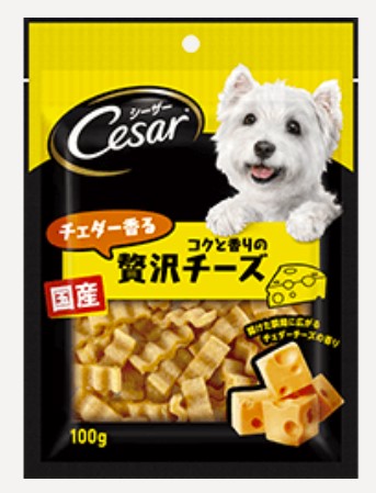 他サイト： 【2個セット】 マースジャパンリミテッド  シーザースナックチェダー香るコクと香りの贅沢チーズ100gの商品画像