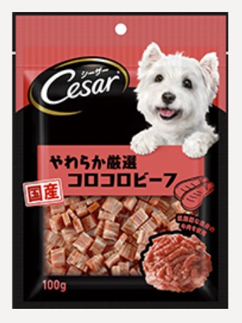 他サイト： 【2個セット】 マースジャパンリミテッド  シーザースナックやわらか厳選コロコロビーフ100gの商品画像