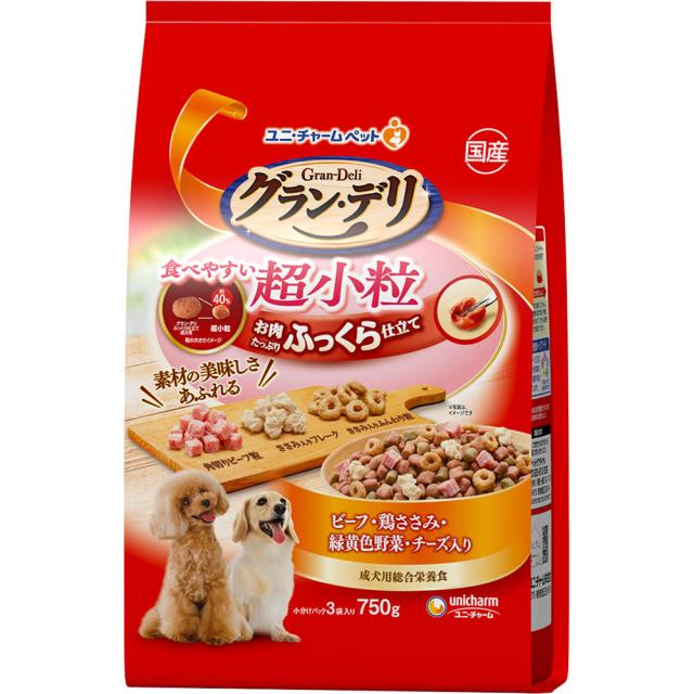 他サイト： 【6個セット】ユニ・チャーム グラン・デリふっくら仕立て食べやすい超小粒750gの商品画像