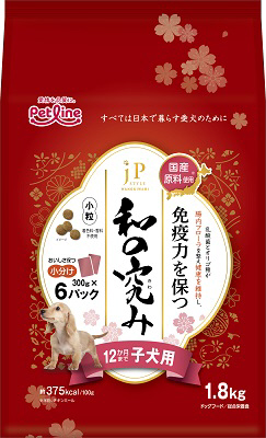 他サイト： ペットライン JPスタイル和の究み12か月まで子犬用1.8kgの商品画像