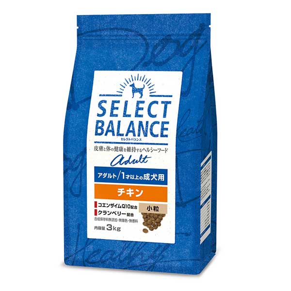 他サイト： ベッツ・チョイス・ジャパン セレクトバランス アダルト チキン 小粒 1才以上 成犬用 3kgの商品画像