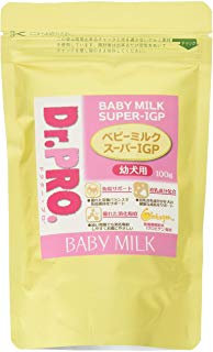 他サイト： ニチドウ Dr.PRO. ベビー ミルク スーパー IGP 幼犬用 100gの商品画像