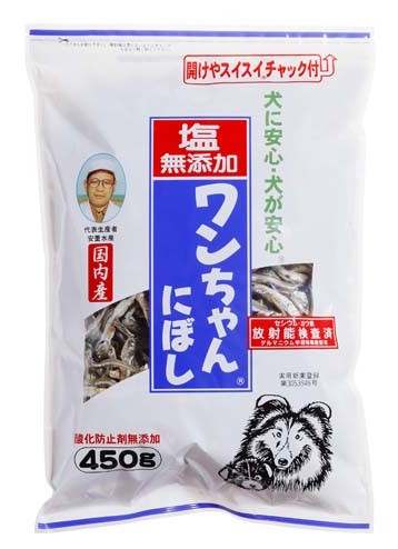 他サイト： サカモト エスミック塩無添加ワンちゃんにぼし450gの商品画像