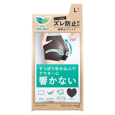 他サイト： 花王 ロリエ アクティブガード ラインレスタイプ Lサイズ 1枚 ※取寄商品の商品画像