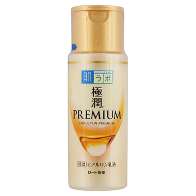 他サイト： ロート製薬 肌ラボ 極潤プレミアム ヒアルロン乳液 ボトル (本体) 140mL ※取寄商品の商品画像