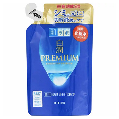 他サイト： ロート製薬 肌ラボ 白潤プレミアム 薬用浸透美白化粧水 つめかえ用 170mL [医薬部外品] ※取寄商品の商品画像