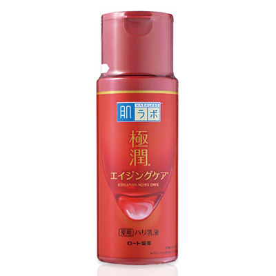 他サイト： ロート製薬 肌ラボ 極潤 薬用ハリ乳液 ボトル (本体) 140mL [医薬部外品] ※取寄商品の商品画像
