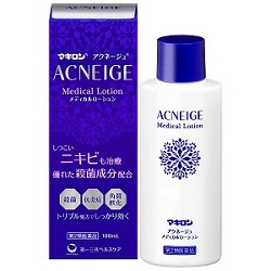 他サイト： 第2類医薬品 第一三共ヘルスケア マキロン アクネージュ メディカルローション 100mL ※取寄せの場合ありの商品画像