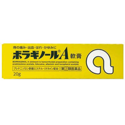 他サイト： 第(2)類医薬品 天藤製薬 ボラギノールA軟膏20gの商品画像