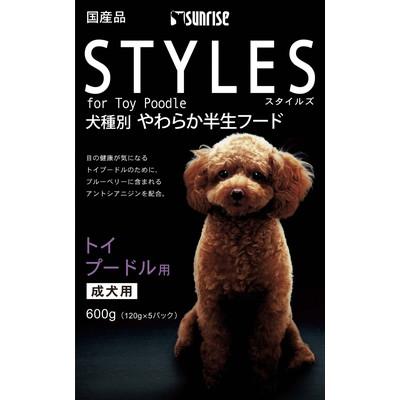 他サイト： サンライズ スタイルズ トイプードル用 成犬用 600g ペット ※取寄商品 賞味期限:3ヵ月以上の商品画像