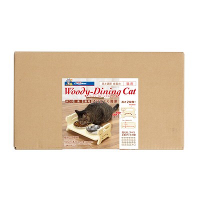 他サイト： ドギーマンハヤシ ウッディーダイニング キャット 1個 ペット ※取寄商品の商品画像