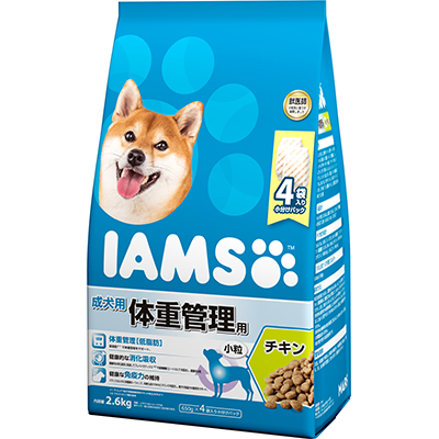 他サイト： マースジャパンリミテッド アイムス 成犬用 体重管理用 チキン 小粒 2.6kg ペット ※取寄商品 賞味期限:3ヵ月以上の商品画像