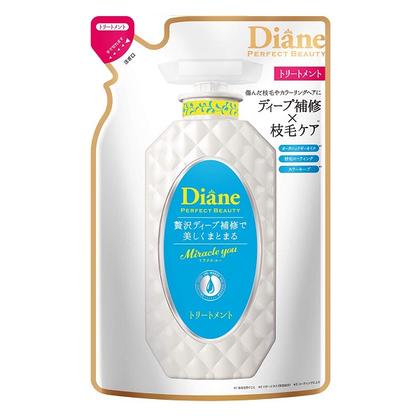 他サイト： ダイアン パーフェクトビューティー ミラクルユー トリートメント 詰め替え 330ml Diane  【メール便可】 (1100の商品画像