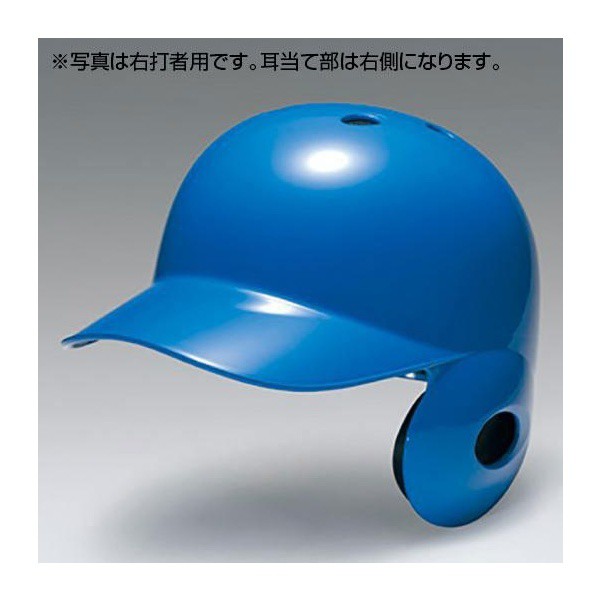 ZETT 左打者用 ヘルメット フェイスガード付き 軟式 ガンメタ