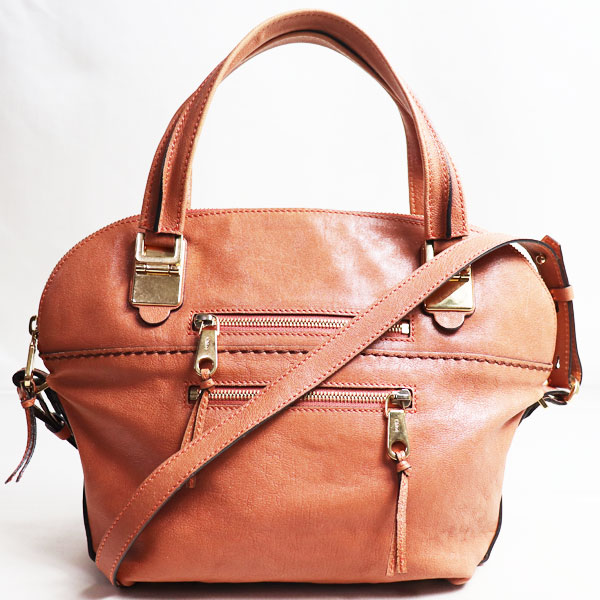 美しい クロエ Chloe アンジー 2wayショルダークロスボディ ブラウン レザー 質屋出品 50 Off Carlavista Com