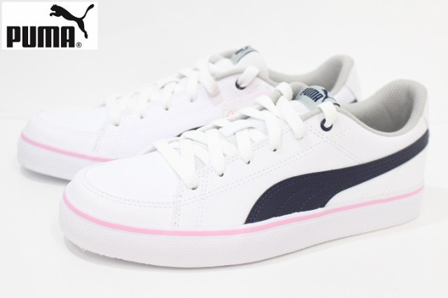 puma pink and white