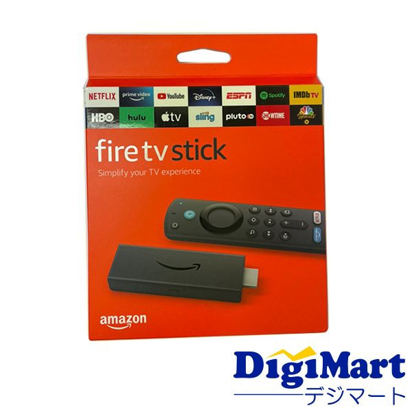 Amazon アマゾン Fire TV Stick - Alexa対応音声認識リモコン 第3世代 付属 ストリーミングメディアプレーヤー  B08C1LR9RC ： Amazon・楽天・ヤフー等の通販価格比較 [最安値.com]