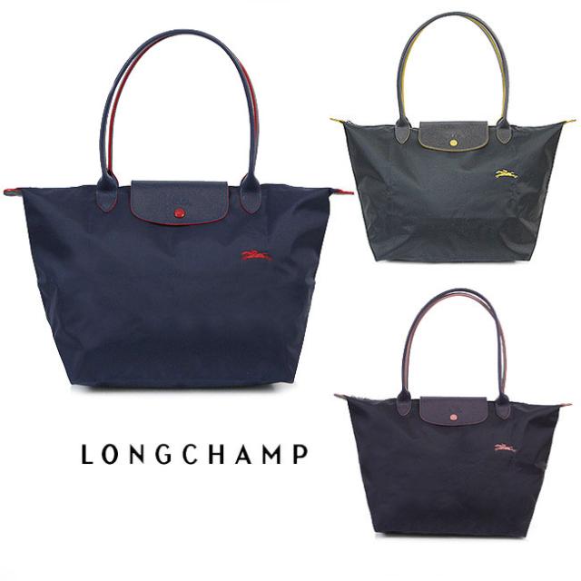 新品同様 プリアージュ ル Longchamp ロンシャン Club 19 619 Pliage Le 全3色 折り畳み トートバッグ バッグ