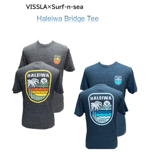 ハワイ直輸入 サーフアンドシーメンズ Visslaコラボtシャツ ハレイワブリッジ ノースショア Hawaii Vissla Sns Haleiwa Bridge Tee メーの通販はau Pay マーケット Leahawaii