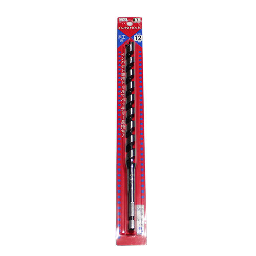 他サイト： ★【ネコポス便送料250円】スターエム 木工用ドリル インパクトビット ロング 12mm 一般木材用 No.7L 6.35mm六の商品画像