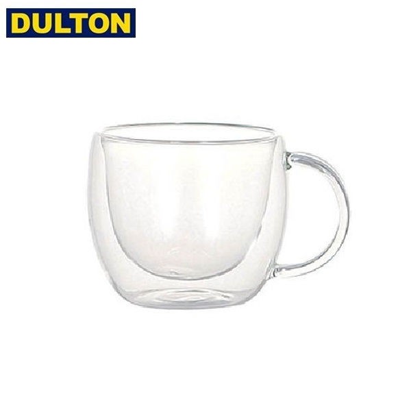 DULTON ダブルウォールグラスカップ 250mL カプチ...