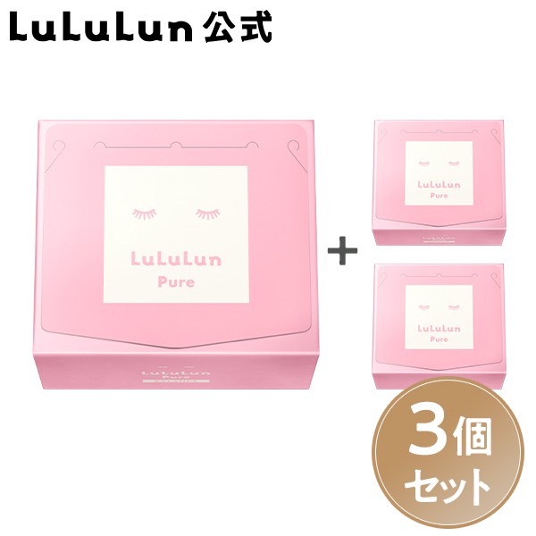 ランキングTOP5ランキングTOP5(3個) LuLuLun フェイスマスク ルルルンピュア ピンク バランス 36枚入 ×3個 (バランスうるおい タイプ) スキンケア