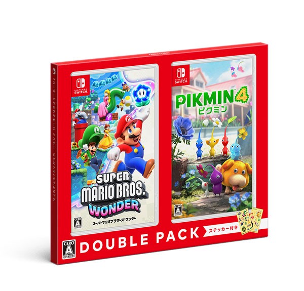 他サイト： 【新品】【NS】『スーパーマリオブラザーズ ワンダー・ピクミン4』ダブルパック[在庫品]の商品画像