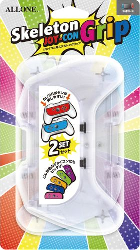 他サイト： 【新品】【NSHD】Switchジョイコン用スケルトングリップ[お取寄せ品]の商品画像