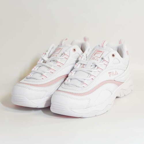 fila ray pink white