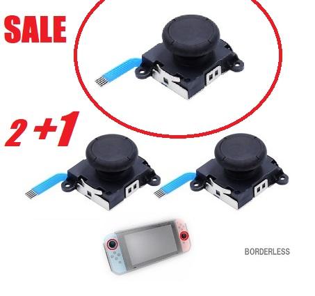 Nintendo Switch スイッチ ジョイコン 修理 交換 アナログ スティック 不具合 故障 勝手に動く 症状に 黒２ １個セット 計3ヶ L R 説明の通販はau Pay マーケット Borderless ボーダレス Shop