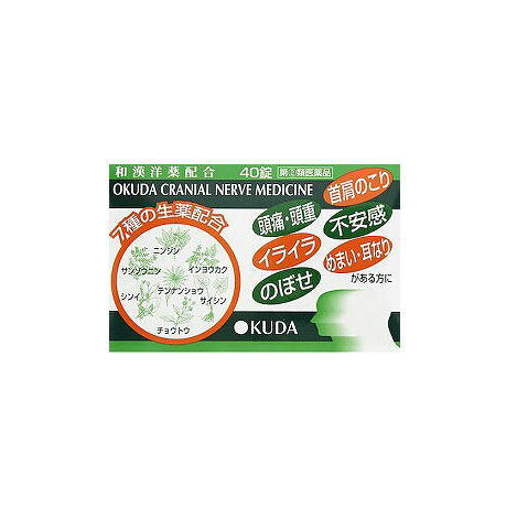 他サイト： 【メール便送料無料】【第(2)類医薬品】奥田脳神経薬  40錠 奥田製薬の商品画像