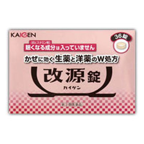 他サイト： 【第(2)類医薬品】改源錠 36錠【メール便送料無料】の商品画像